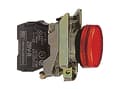 Miniatyrbild 1 av 5: Schneider Electric XB4BVM4, Röd, IP66, CSA, 230-240 V, 2,2 cm