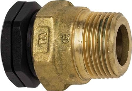 TA 20 mm - 3/4 PRK overgang med nippelillä varustettuna