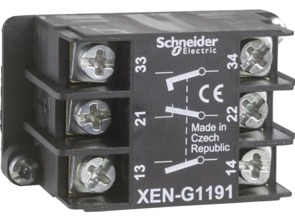 Schneider Electric XENG1191 Apukytkin 1 x katkaisukosketin, 2 x rajakosketin 1 kpl 1 kpl