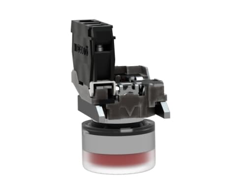 Schneider Electric XB4, Knapp, Not compatible with legend holder, IP66, IK06, Klass I, 30 mm