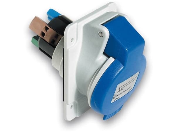 SCHNEIDER ELECTRIC CEE CEE Kulmapistorasia 16A P+N+J 6hleikkuukiinnikkeet, max 2,5 mm²230V IP 44
