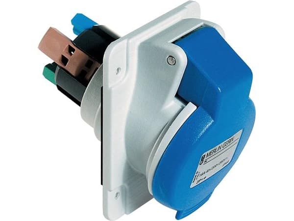SCHNEIDER ELECTRIC CEE CEE Kulmapistorasia 16A P+N+J 6hleikkuukiinnikkeet, max 2,5 mm²230V IP 44