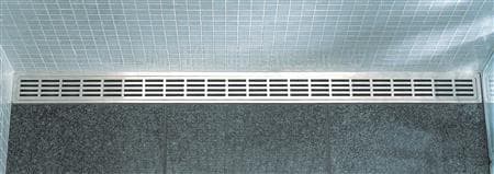 Unidrain ClassicLine stripe rist - børstet rf stål 1605 700mm