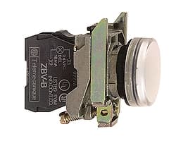 Schneider Electric XB4BVM1 ljusindikatorer för larm 230-240 V Vit
