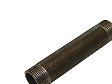 nip.rør sort 3/8-30mm -