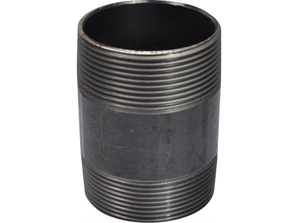 nip.rør sort 3/8-30mm -