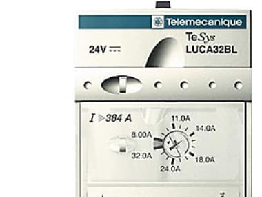 SCHNEIDER ELECTRIC Virtamoduuli 8-32A Ohjausjännite 24VDC, TeSys-moottorinkäynnistysmoduuliin U