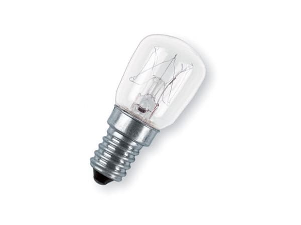 OSRAM SPECIAL T/FRIDGE - Glødelyspære - form: T26 - klar finish - E14 - 15 W - klasse G - 2700 K
