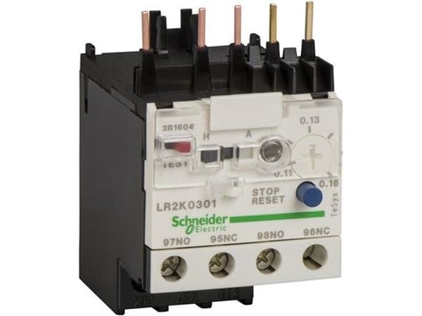 Motorbeskyttelsesrelæ 1 x sluttekontakt, 1 x brydekontakt Schneider Electric LR2K0307 1 stk
