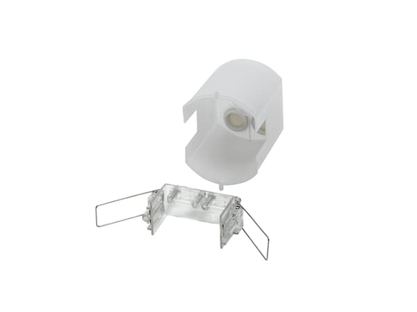 ESYLUX EP10425929, Pintakiinnitys, Valkoinen, Polypropeeni (PP), 63 mm, 63 mm, 46 g