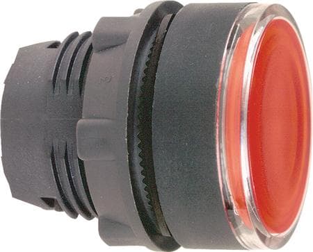 Schneider Electric ZB5AW343, Knapp, Grå, Röd, Plast, 29 mm, 30 mm, 29 mm