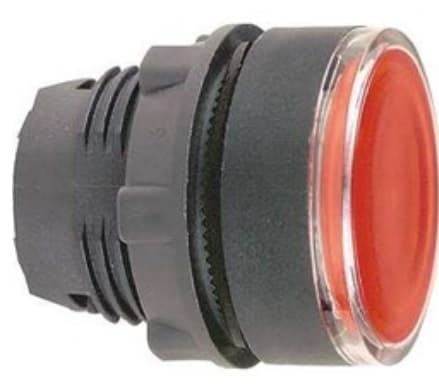Schneider Electric ZB5AW343, Knapp, Grå, Röd, Plast, 29 mm, 30 mm, 29 mm