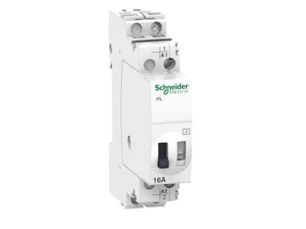 SCHNEIDER ELECTRIC Kiprelæ iTL 16A 2NO 48VAC/24VDCimpuls tryk aktiveringBredde 18mm