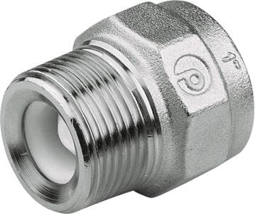 PETTINAROLI Kontraventil kort muffe/nippel 1/2" (model CR)