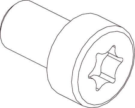 Cylinderskruv torx 3101-0816