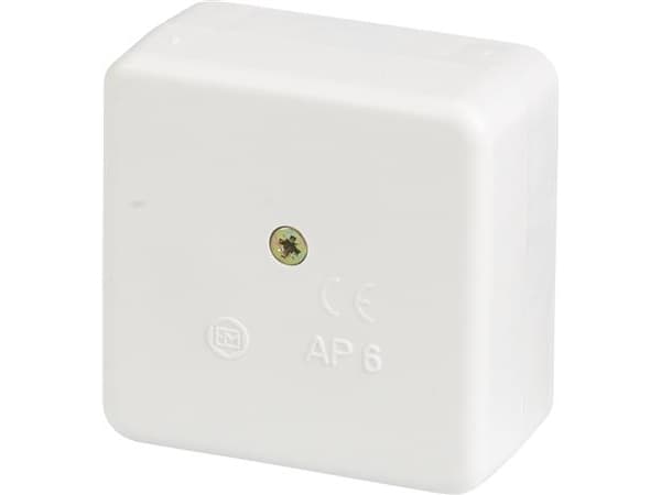 ABB Kopplingsdosa AP6 2.5 gråhxbxd: 29x60x60 mm halogenfri med terminaler IP 20