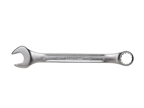 Bahco rengasavain, metrinen, 8 mm, kromi, kromiteräs, kromi, matta, 15°