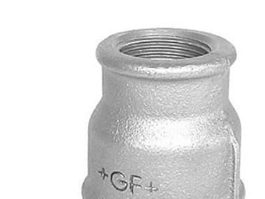 GF GEORG FISCHER 2 -11/2 galvaniseret formmuffe