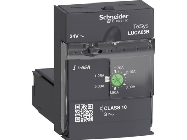 Schneider Electric LUCA05B 9423571 Styreenhed Motorydelse ved 400 V 1,5 kW Nominel strøm 5 A