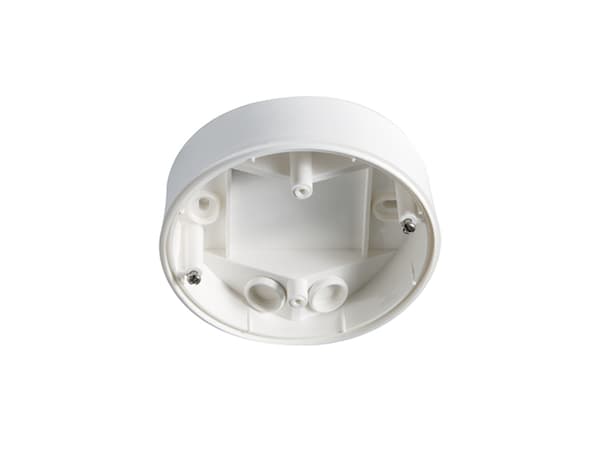 ESYLUX EP10425905, Utanpåliggande montering, Vit, Polykarbonat, 104 mm, 104 mm, 103 g