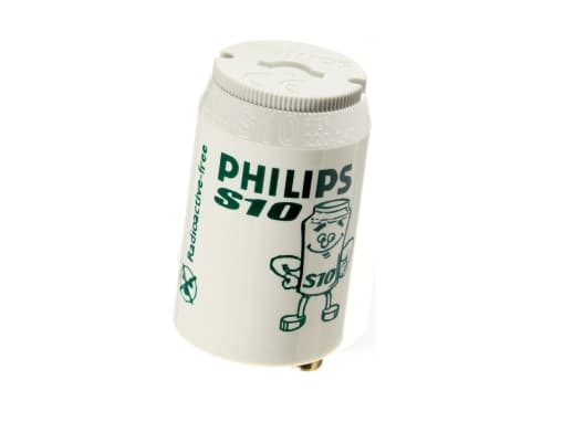 Philips S10 4-65W SIN 220-240V WH, Lampestarter, Hvit, 1 stykker, 65 W, 220 - 240 V, 21,5 mm