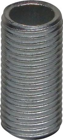 Putken nippa M10x1x25MM pyöreä sähkösinkitty