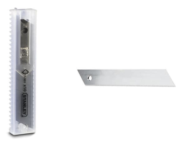 Stanley - Skärblad till snap-off-kniv (paket om 10)