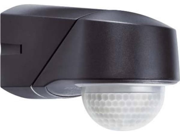 ESYLUX RC 230i, 20 m, katto/seinä, musta, IP54, 2500 Lux, 2,5 m