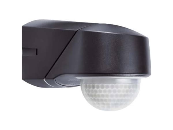 ESYLUX RC 230i, 20 m, katto/seinä, musta, IP54, 2500 Lux, 2,5 m