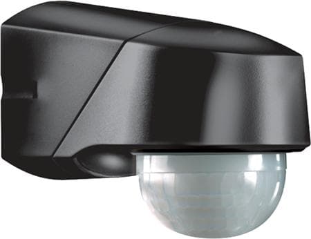 ESYLUX RC 230i, 20 m, katto/seinä, musta, IP54, 2500 Lux, 2,5 m
