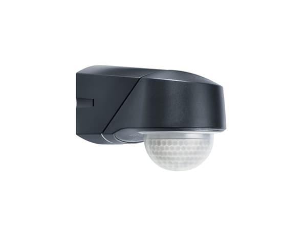 ESYLUX RC 230i, 20 m, katto/seinä, musta, IP54, 2500 Lux, 2,5 m