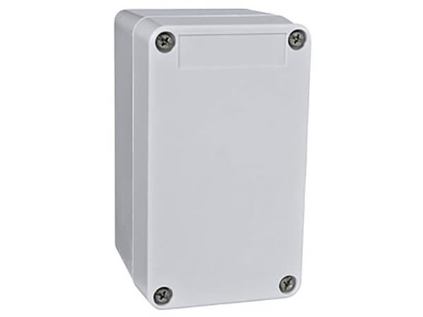 Trykknapkasse XAPA 0-hul 85x146mm grå