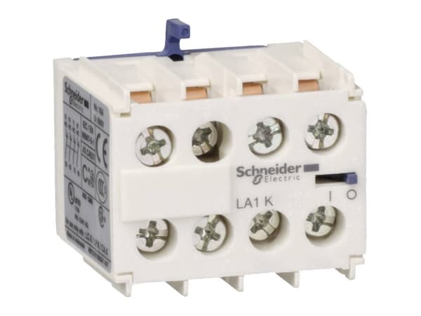 Schneider Electric LA1KN22 Apukosketinlohko 2 x katkaisukosketin, 2 x sulkukosketin 1 kpl