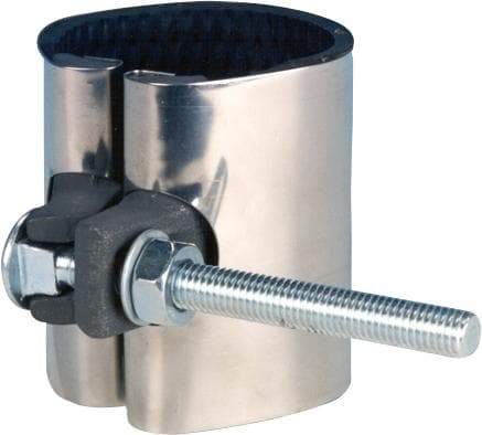 GF GEORG FISCHER Reparationsklämma med A2 rostfritt stålband och ...