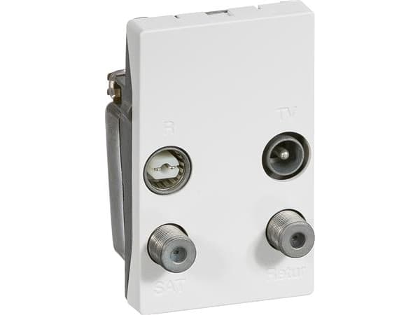 Brother TZe-261 - Standardlim - svart på vitt - Rulle 3,6 cm x 8 m) 1 kassett(er) bandlaminat - för P-Touch PT-3600, 530, 550, 9200, 9400, 9500, 9600