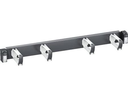LexCom VDIG188141 Patchcord Guiding Panel - Patchcord Guiding Panel - kaapelinjohdin telineeseen - vaaleanharmaa, tummanharmaa, RAL 7035, RAL 7016 -