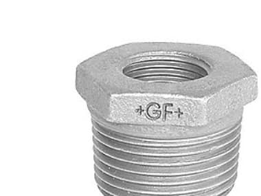 Nippelmuffe galvaniseret koncentrisk 3/4 x 3/8