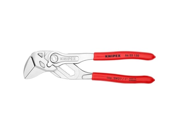 Knipex 86 03 150, Not-og-fjær-tang, 1,05 cm, 2,7 cm, Stål, Plast, Rød