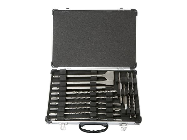 Makita - Poranterien ja taltojen sarja - 17 kpl - SDS-plus - pituus: 210 mm, 160 mm, 110 mm, 260 mm, 250 mm, 140 mm
