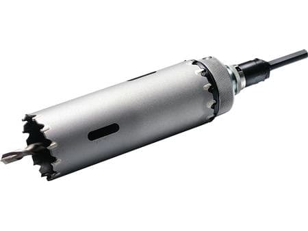 BAIER Core-bit reikäsahaØ32x170mmkaksoissahanterälläkevyille rakennusmateriaaleilleeibetonille "Japanilainen pora"
