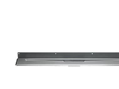 Unidrain Linie afløbsarmatur - bejdset rf stål 1004 1000mm m/vægflange