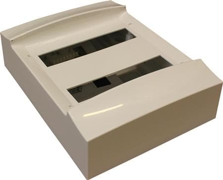 Gruppetavle 2x12 moduler u/låge