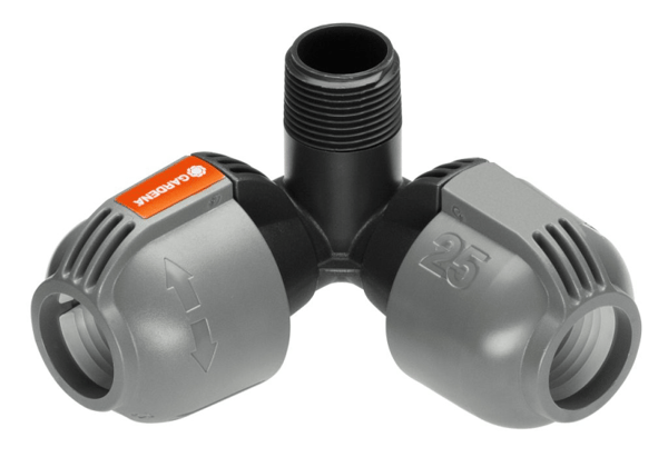GARDENA HJØRNESTYKKE 25 mm x 3/4" udvendigt gevind