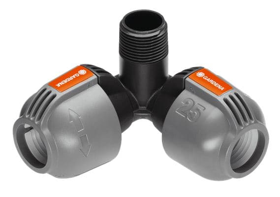 GARDENA HJØRNESTYKKE 25 mm x 3/4" udvendigt gevind