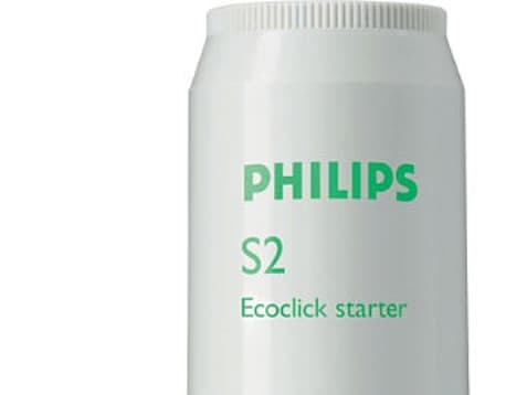 Philips S2 4-22W, Belysningstartare, Vit, Plast, fluorescent lamps with electromagnetic ballast, 4 W, 22 W