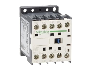 SCHNEIDER ELECTRIC Rele DIN-kiskoon asennettava, TeSys K, 3NO+1NC kelan jännite 24V DC Ith 10A