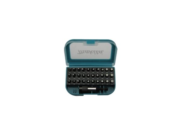 Makita - Screwdriver bit and bit holder set - 31 deler - torx - lengde: 25 mm - for Makita DHP482RTJ
