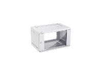 Schneider Actassi KDB NSYKDB6U4F - Rackmonteringsskåp - väggmontering - ljusgrå, RAL 7035 - 6U - 19"