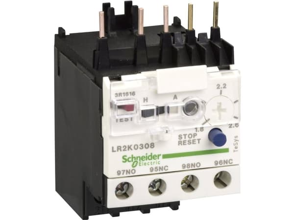 Motorbeskyttelsesrelæ 1 x sluttekontakt, 1 x brydekontakt Schneider Electric LR2K0310 1 stk