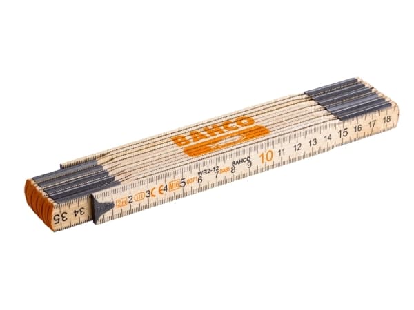 BAHCO Tommestok 2 meter, 12 led